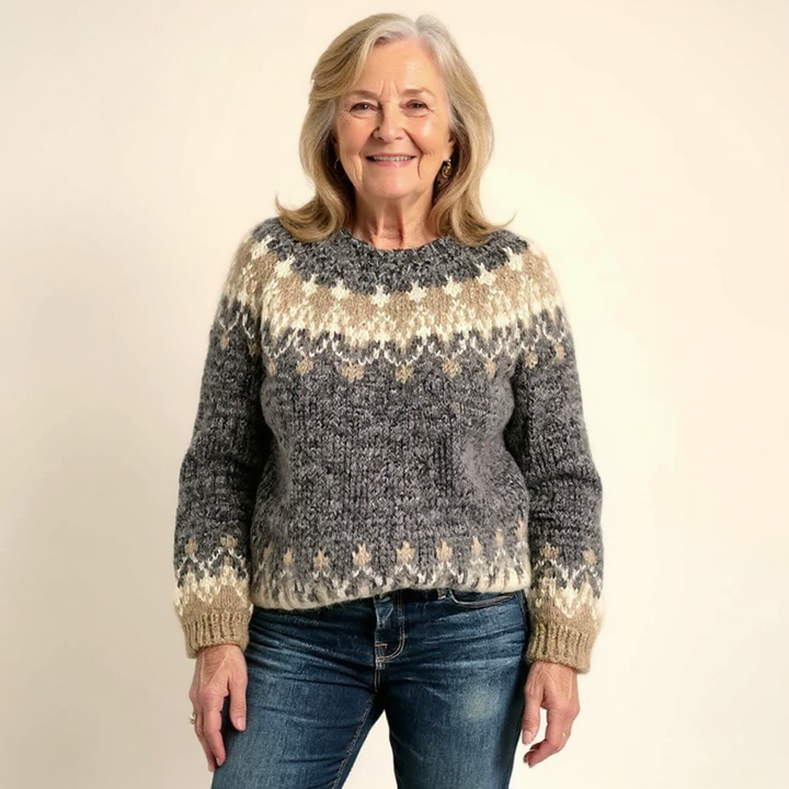 Angela | Vintage-Strickpullover