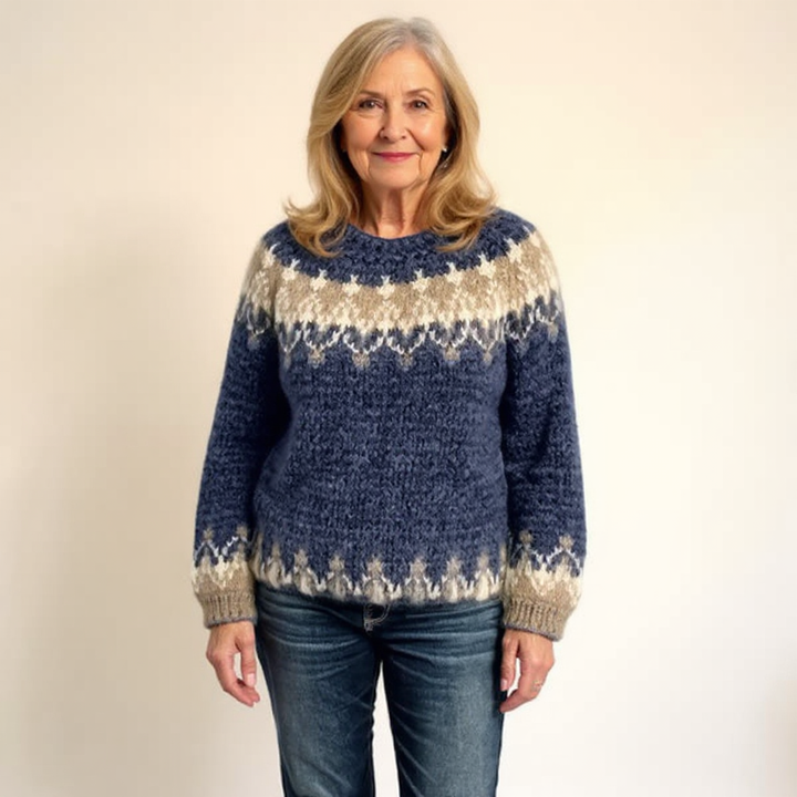 Angela | Vintage-Islandpullover