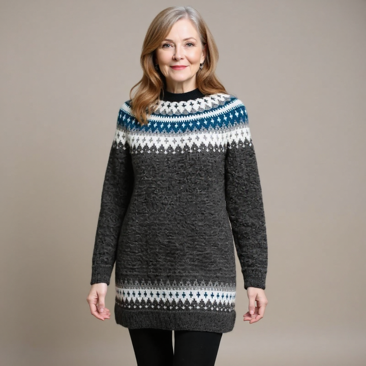 April | Vintage-Islandpullover