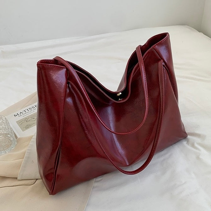 Lena-Paula | Glänzende Ledertasche