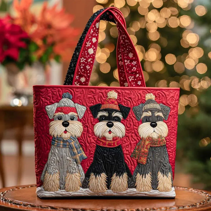 Motiv-Tasche - Schnauzer-Trio