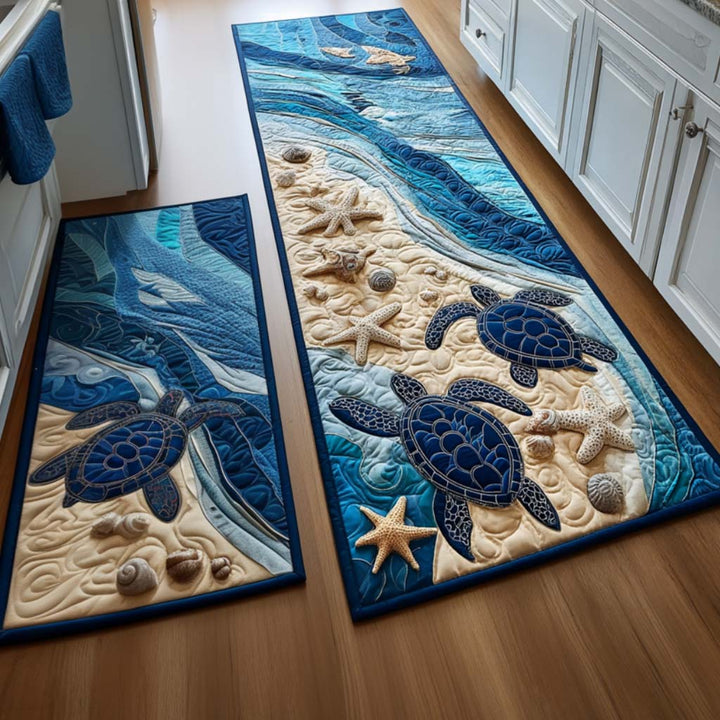 Rutschfester Küchenteppich – Strandatmosphäre