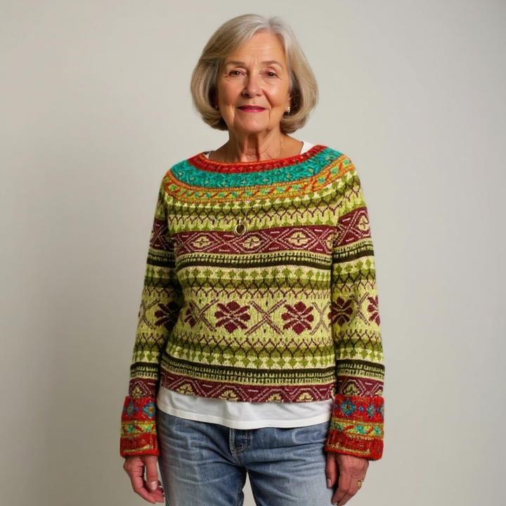 Caitlin | Vintage-Strickpullover