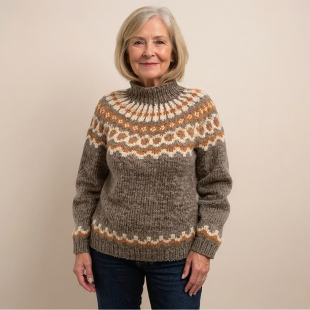 Carla | Vintage-Islandpullover