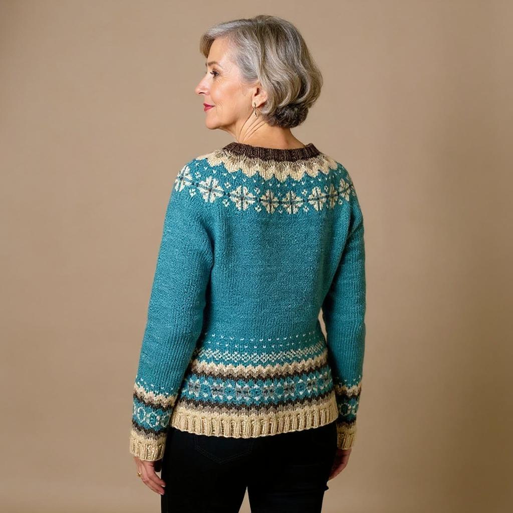 Cassandra | Vintage-Islandstrickjacke