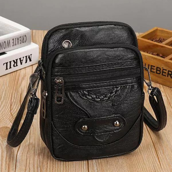Lena-Lotte | Strukturierte Ledertasche