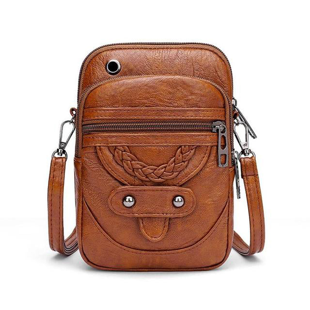 Lena-Lotte | Strukturierte Ledertasche