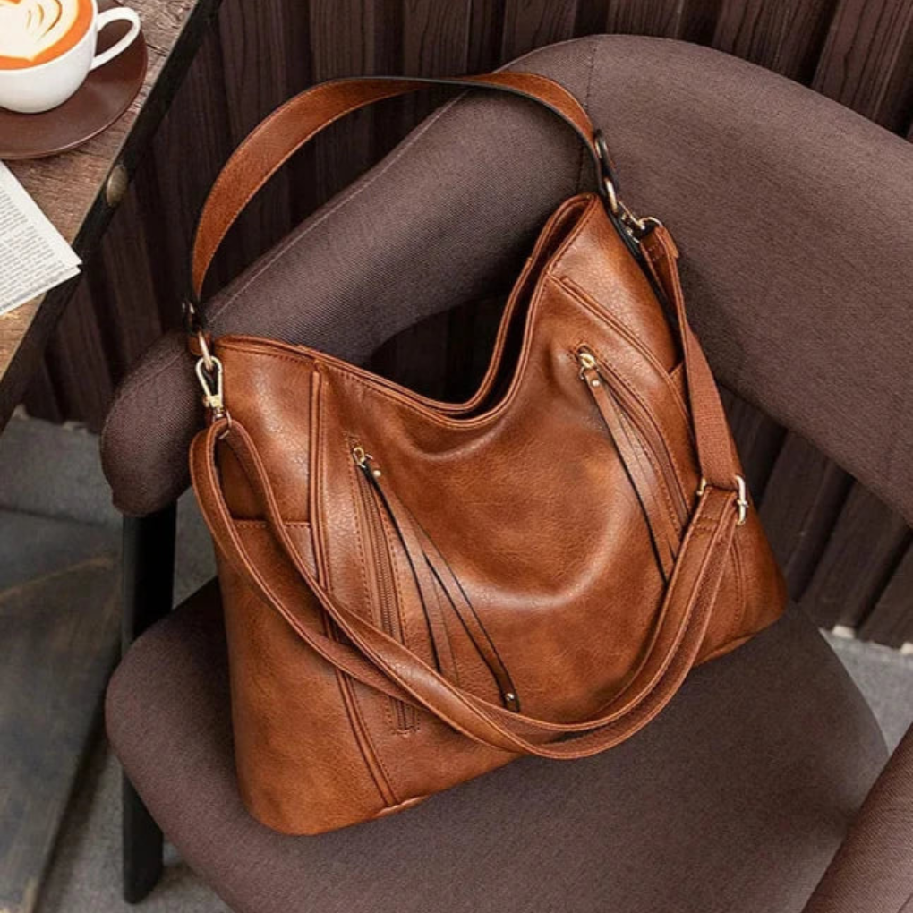 Mia-Paula | Ledertasche mit Fransen