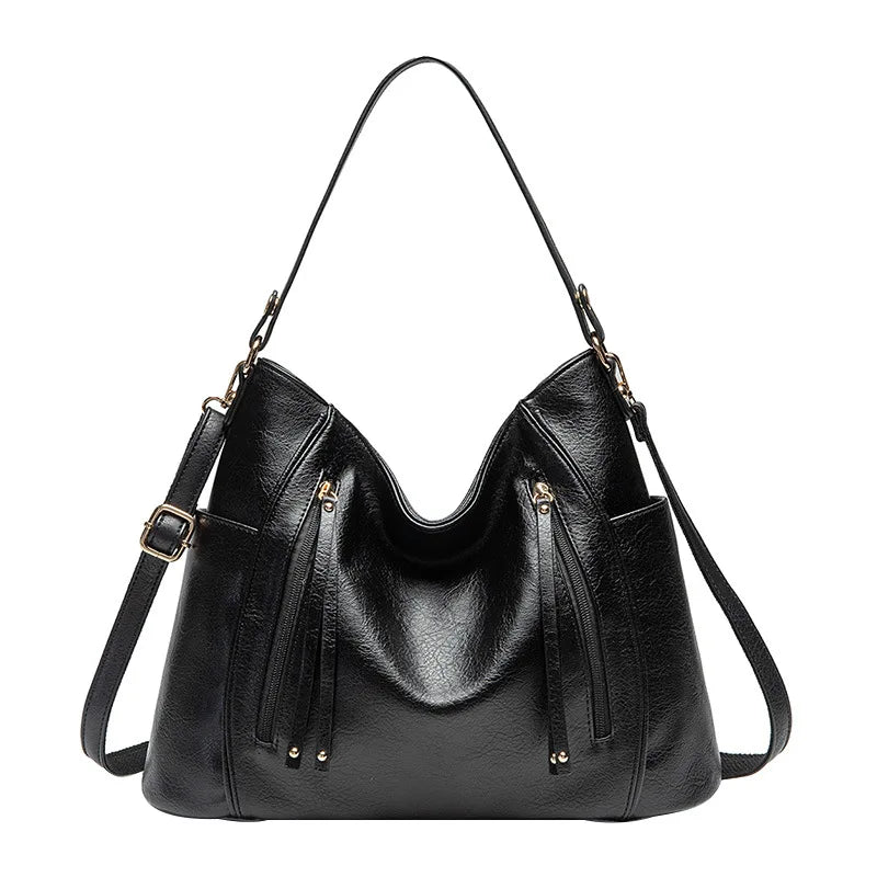 Mia-Paula | Ledertasche mit Fransen