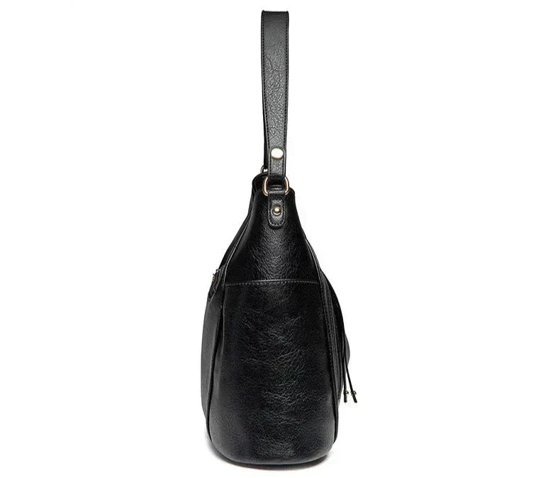 Paula | Ledertasche mit Fransen