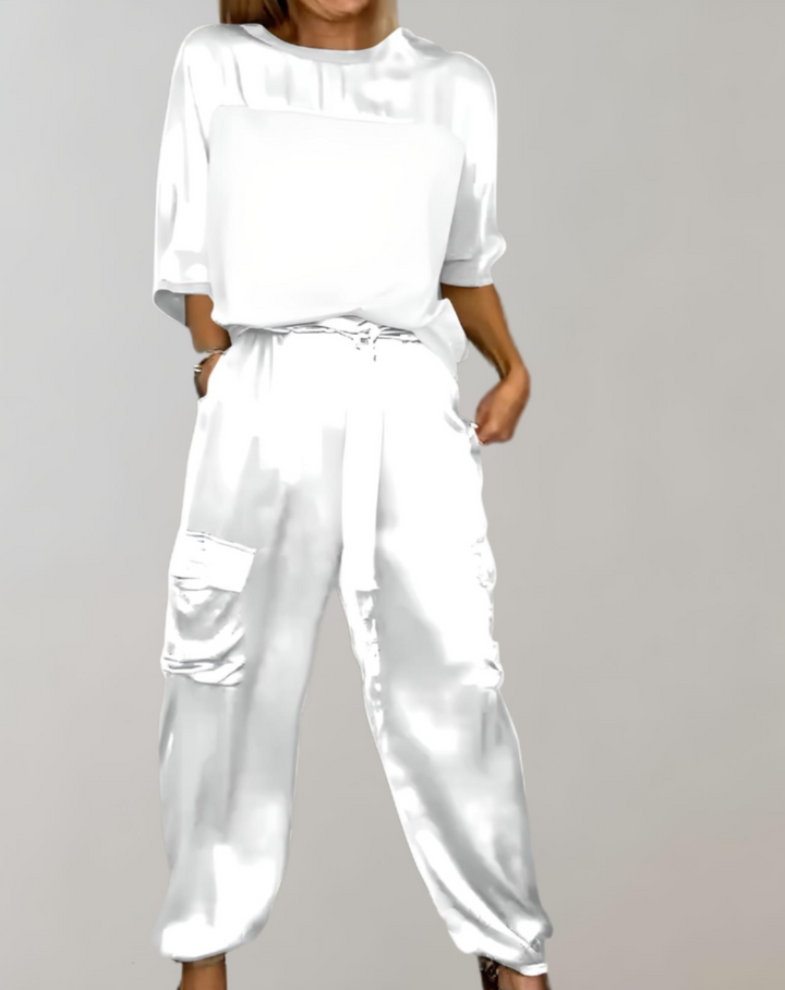 Ida-Frieda | Cargo-Lounge-Set aus Seide