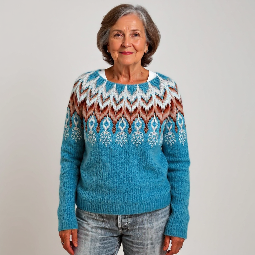 Elaine | Vintage-Islandpullover