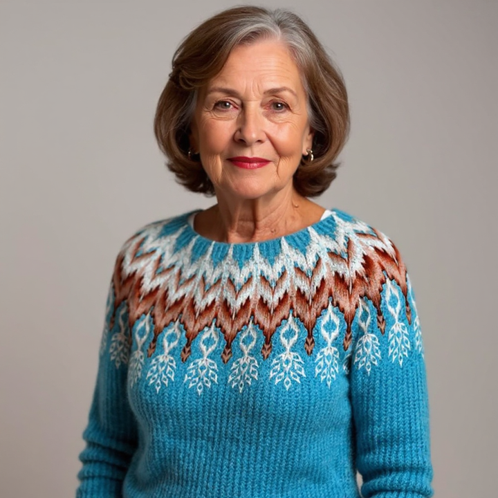 Elaine | Vintage-Islandpullover