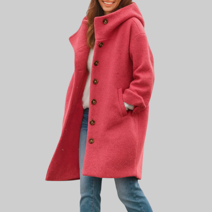 Ella-Rose | Bequemer mittellanger Alltagsmantel
