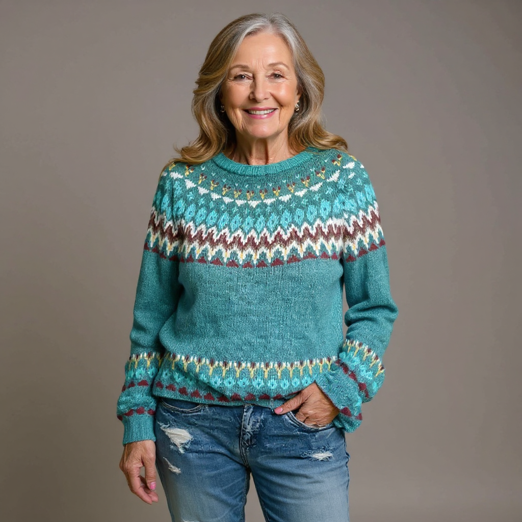 Gloria | Vintage-Islandpullover