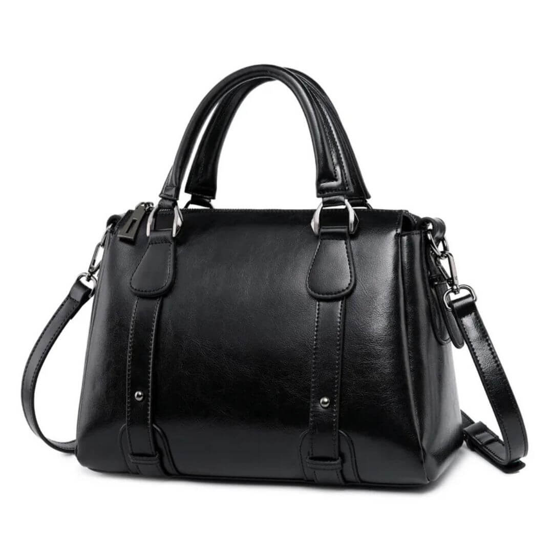 Emma-Ida | Glänzende Schultertasche