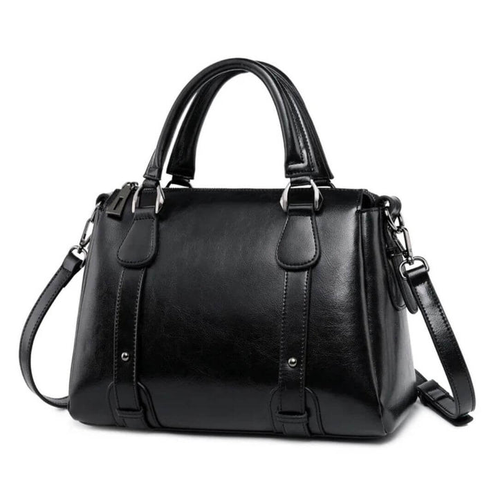 Emma-Ida | Glänzende Schultertasche