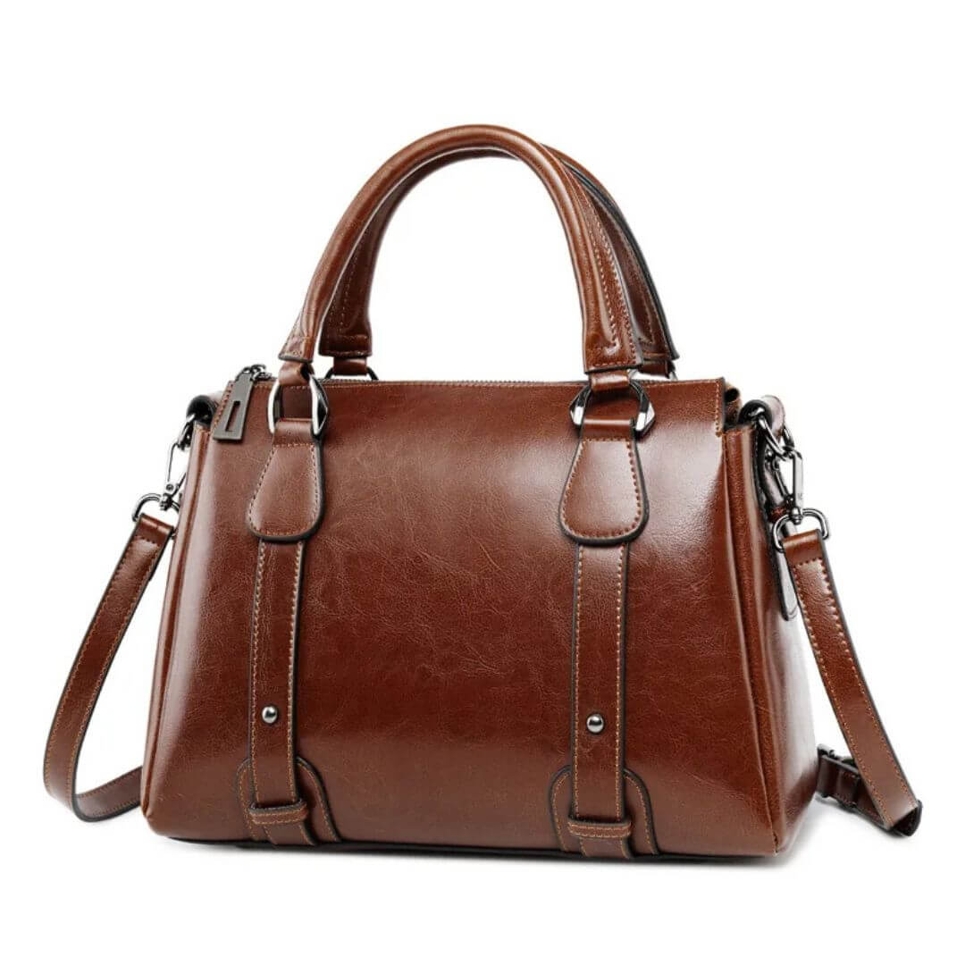Emma-Ida | Glänzende Schultertasche