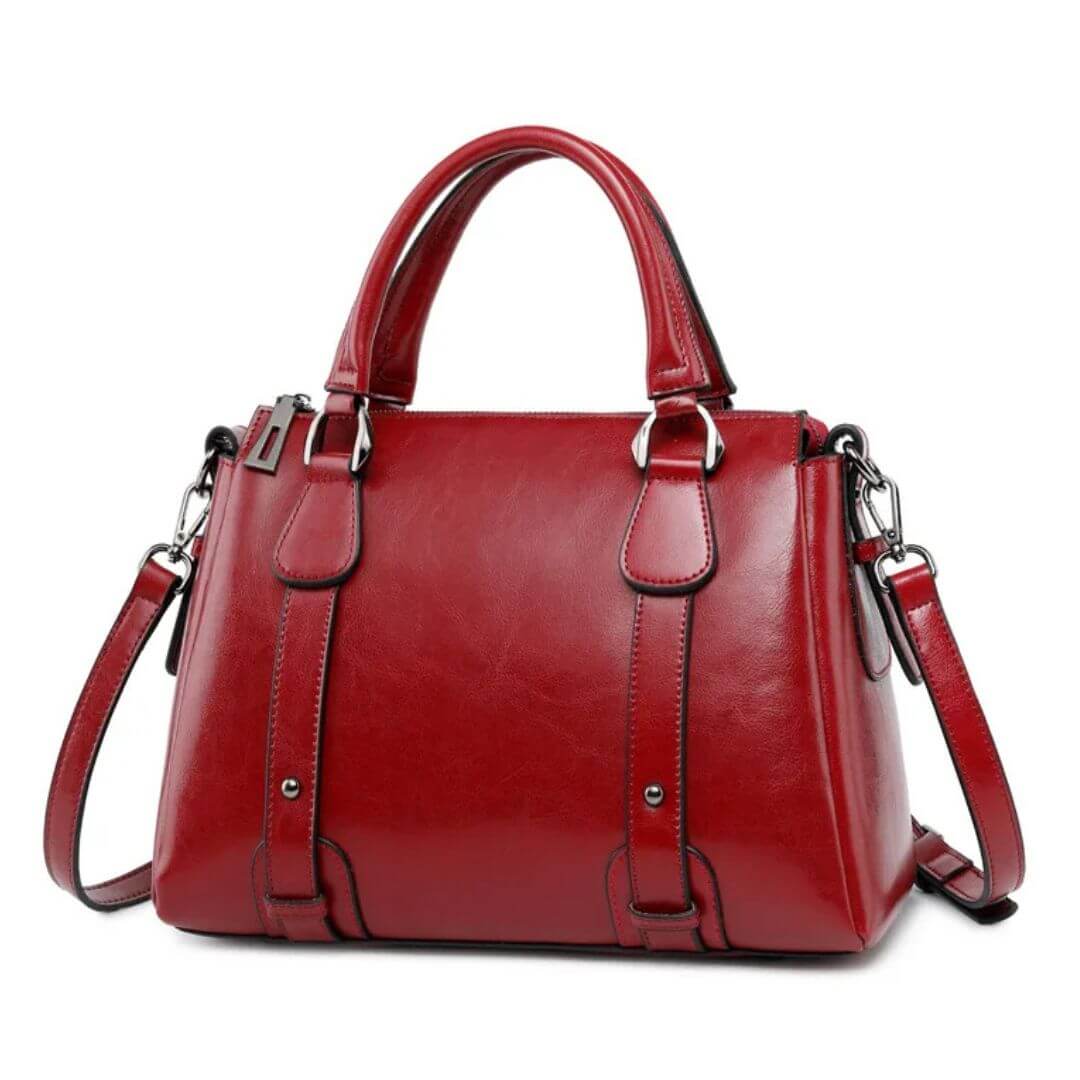 Emma-Ida | Glänzende Schultertasche