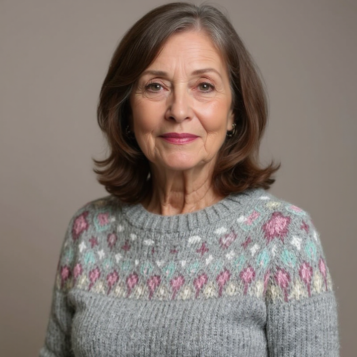 Julia | Vintage-Islandpullover