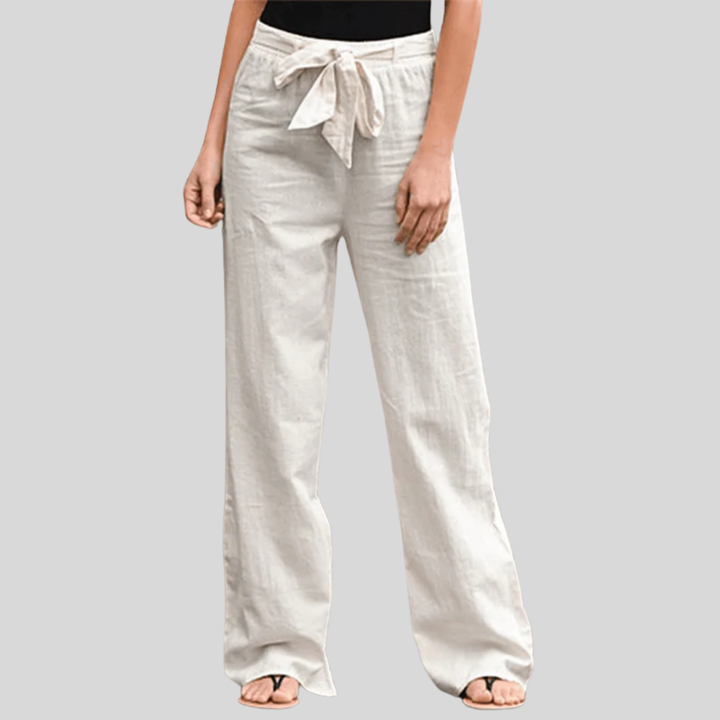 Paula-Ida | Damen-Relaxhose mit Kordel und elastischem Bund