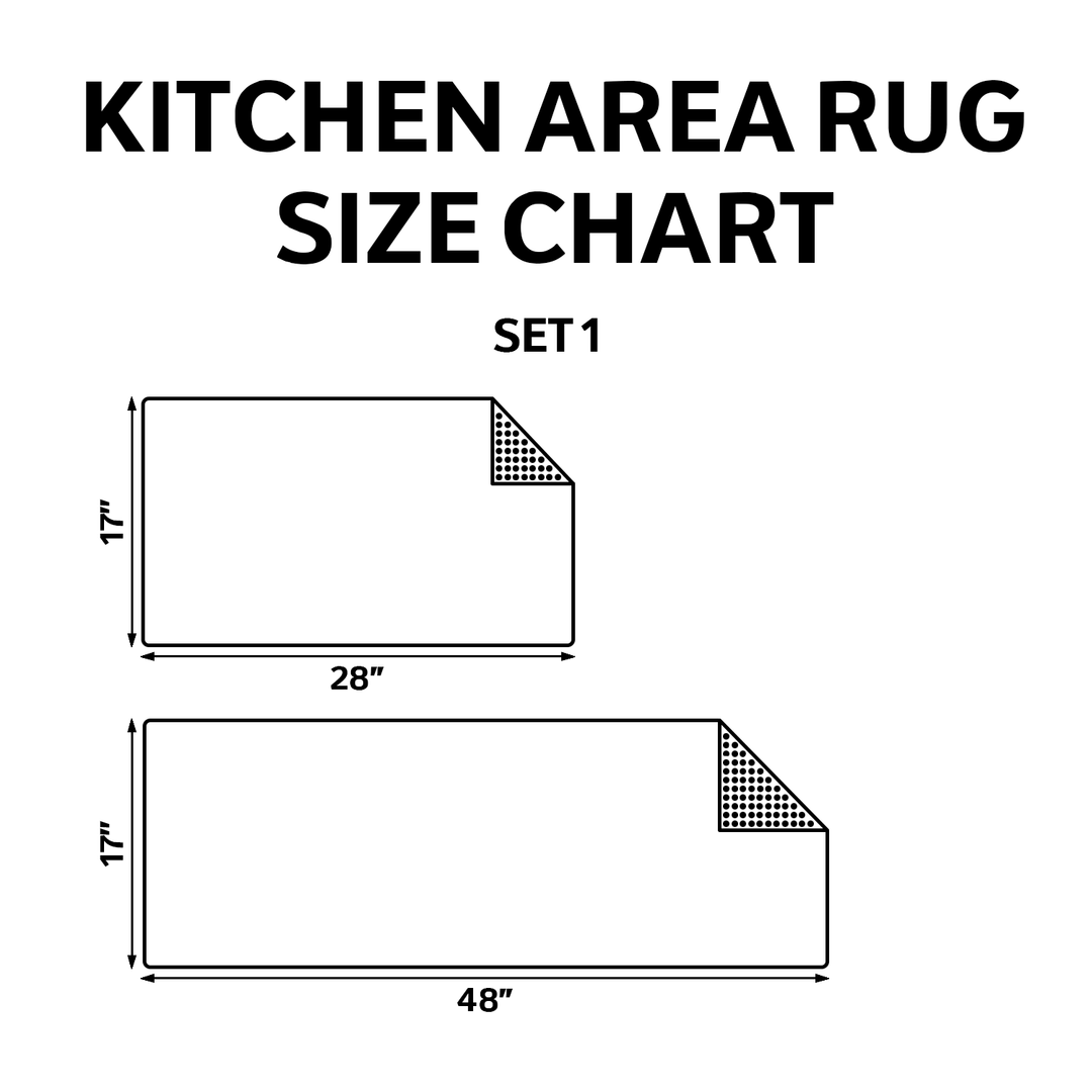 Rutschfester Küchenteppich – Wellen und Meeresatmosphäre