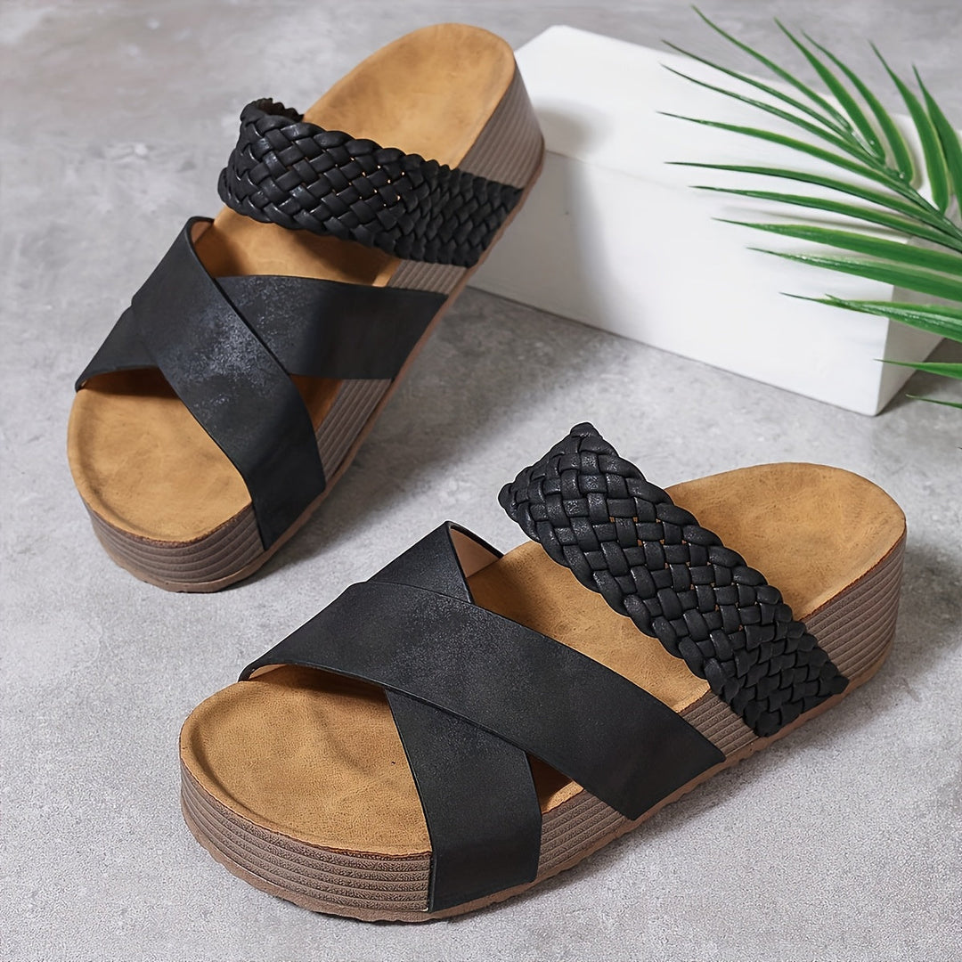 Maja-Elisabeth | Elegante geflochtene Sandalen