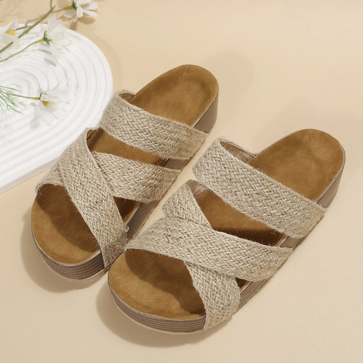 Maja-Elisabeth | Elegante geflochtene Sandalen