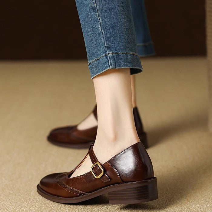 Amelie – Klassische Damen-Riemchenschuhe