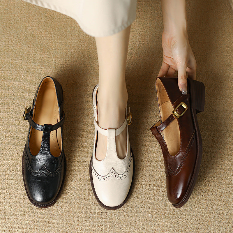 Amelie – Klassische Damen-Riemchenschuhe