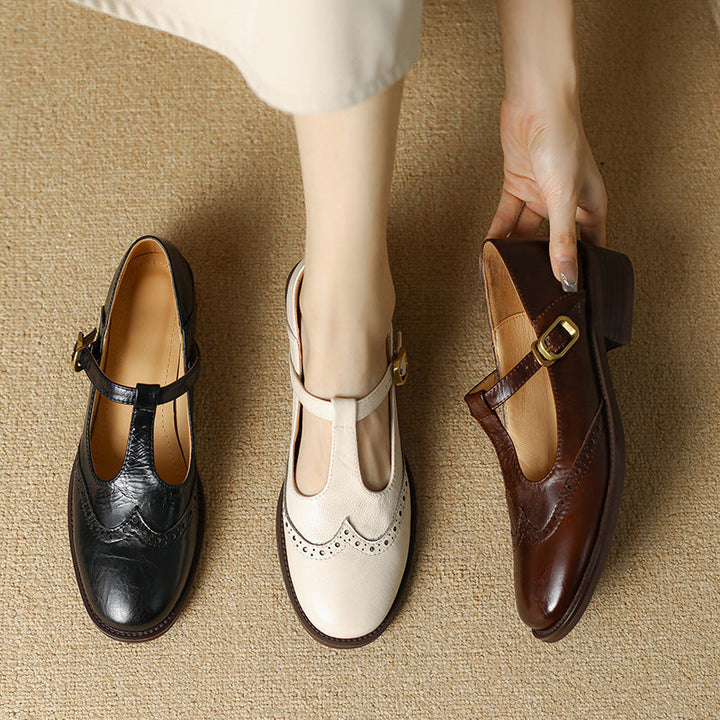 Amelie – Klassische Damen-Riemchenschuhe