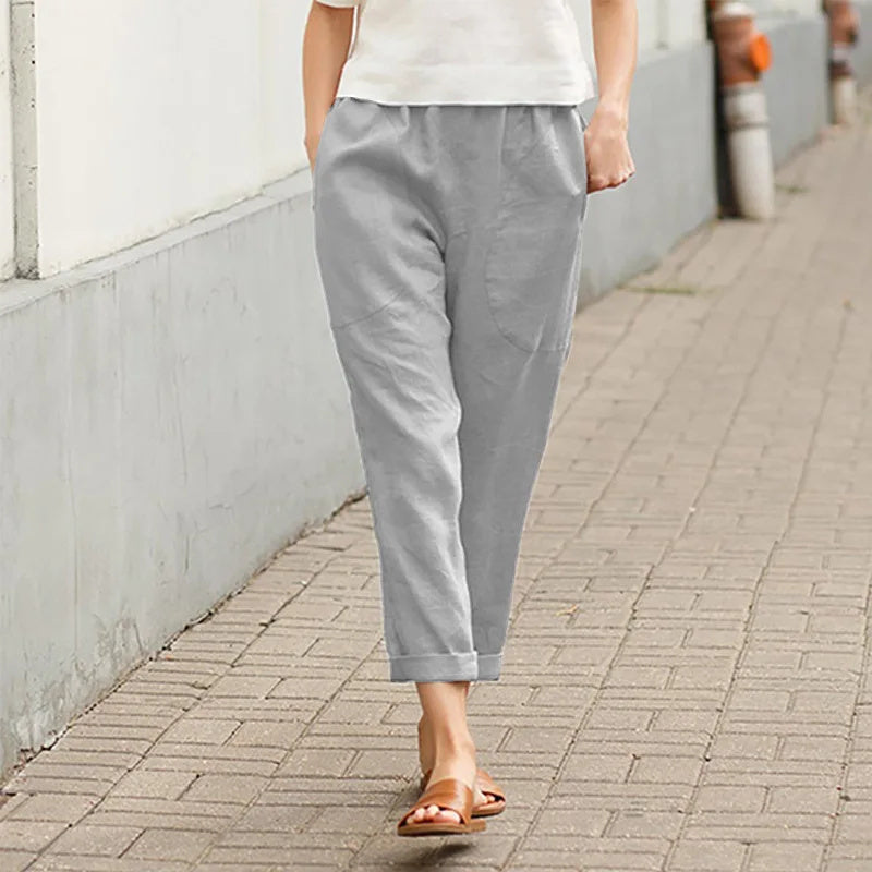 Emily-Viktoria | Weite Hose mit Taschen