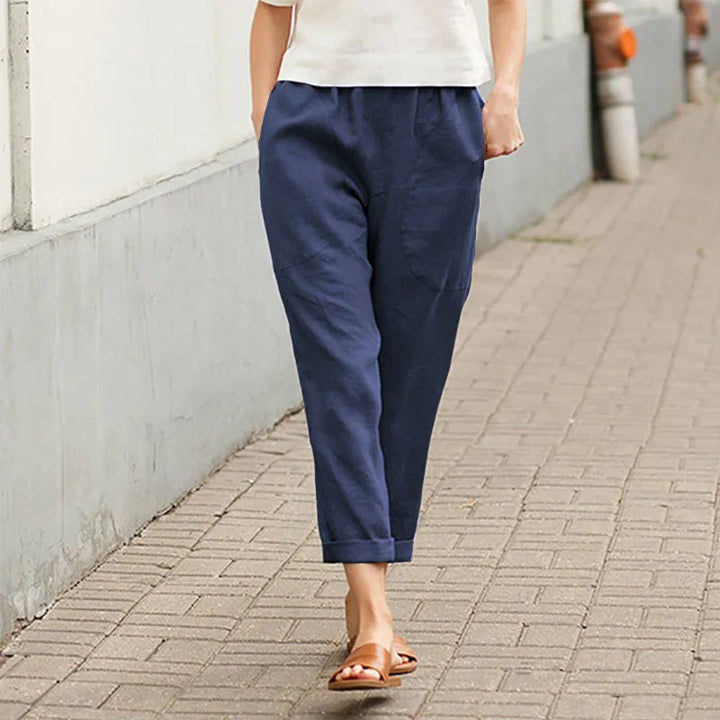 Emily-Viktoria | Weite Hose mit Taschen