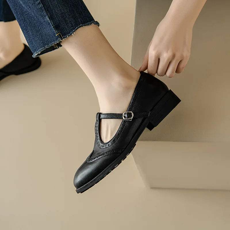 Johanna – Elegante Damen-T-Steg-Schuhe