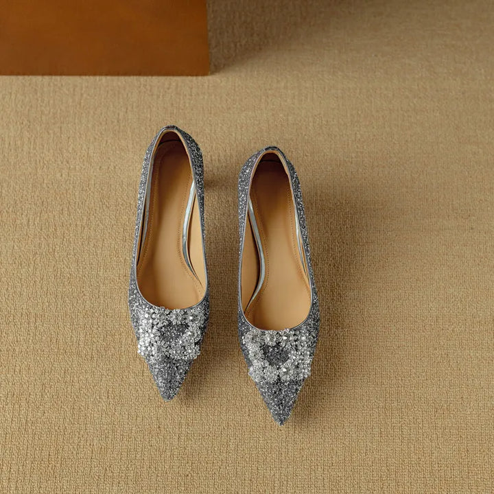Theresa – Glitzer-Pumps