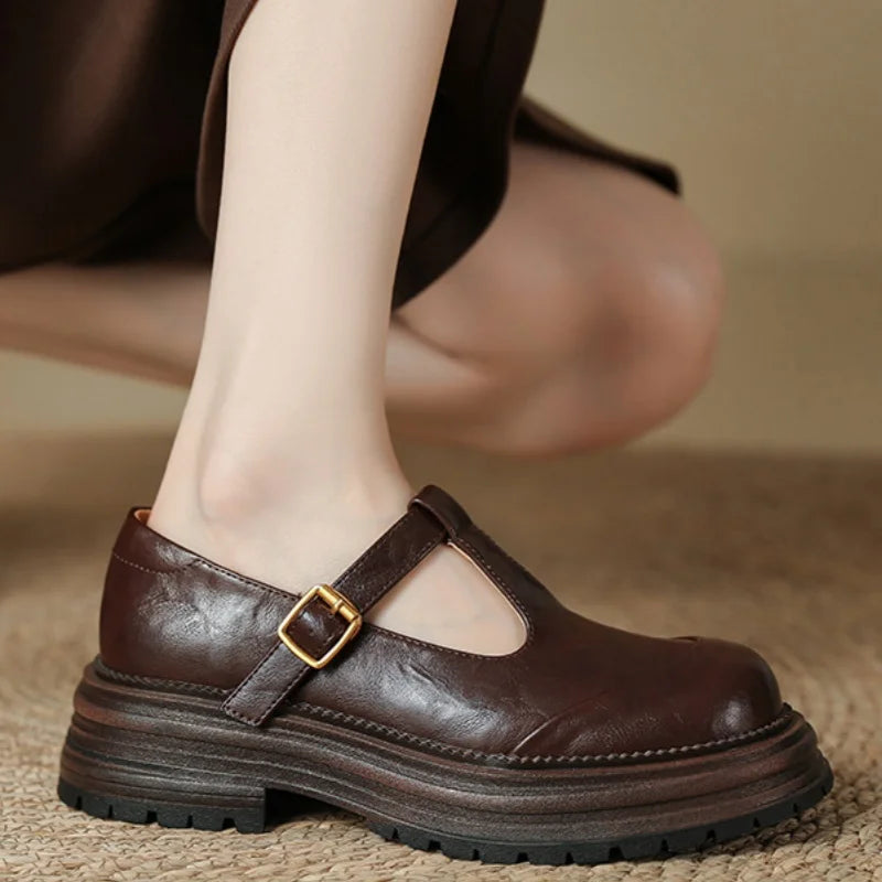Luisa – Vintage-T-Steg-Schuhe