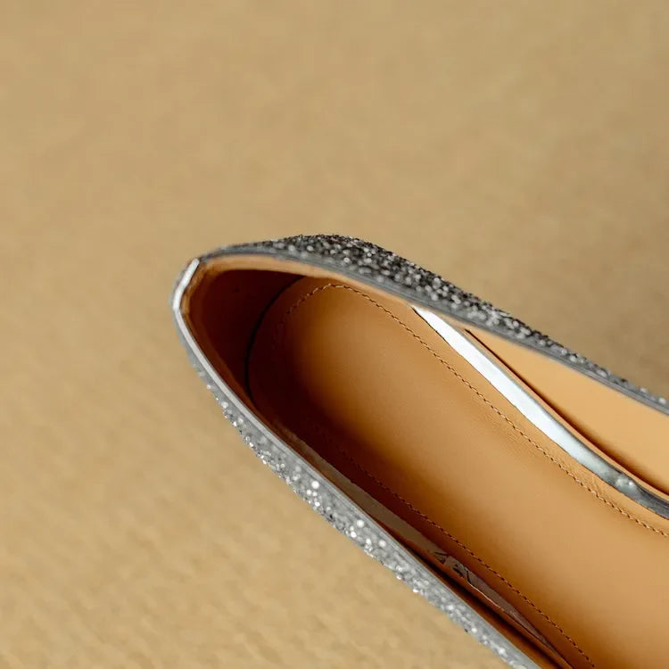 Theresa – Glitzer-Pumps