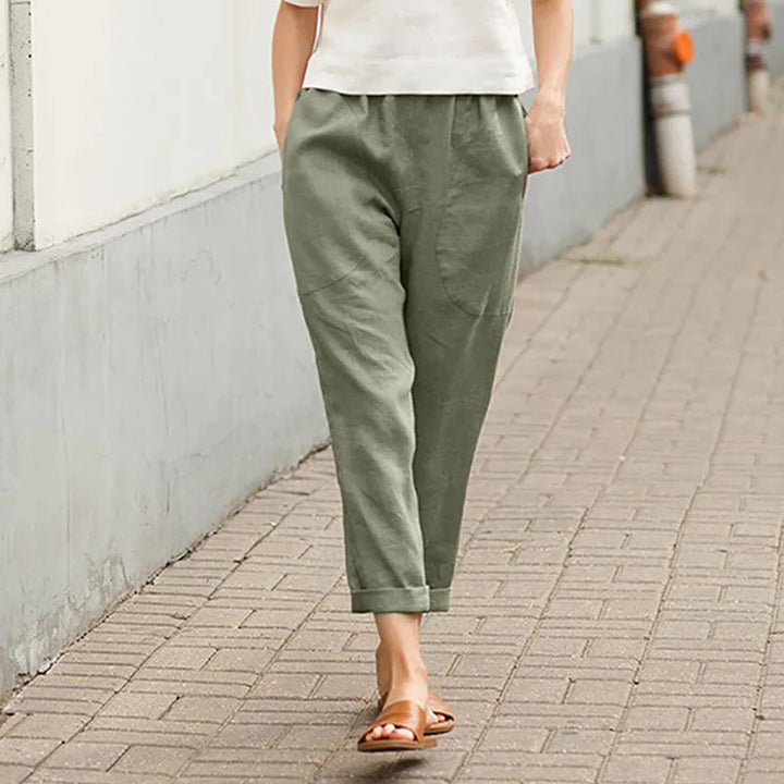 Emily-Viktoria | Weite Hose mit Taschen