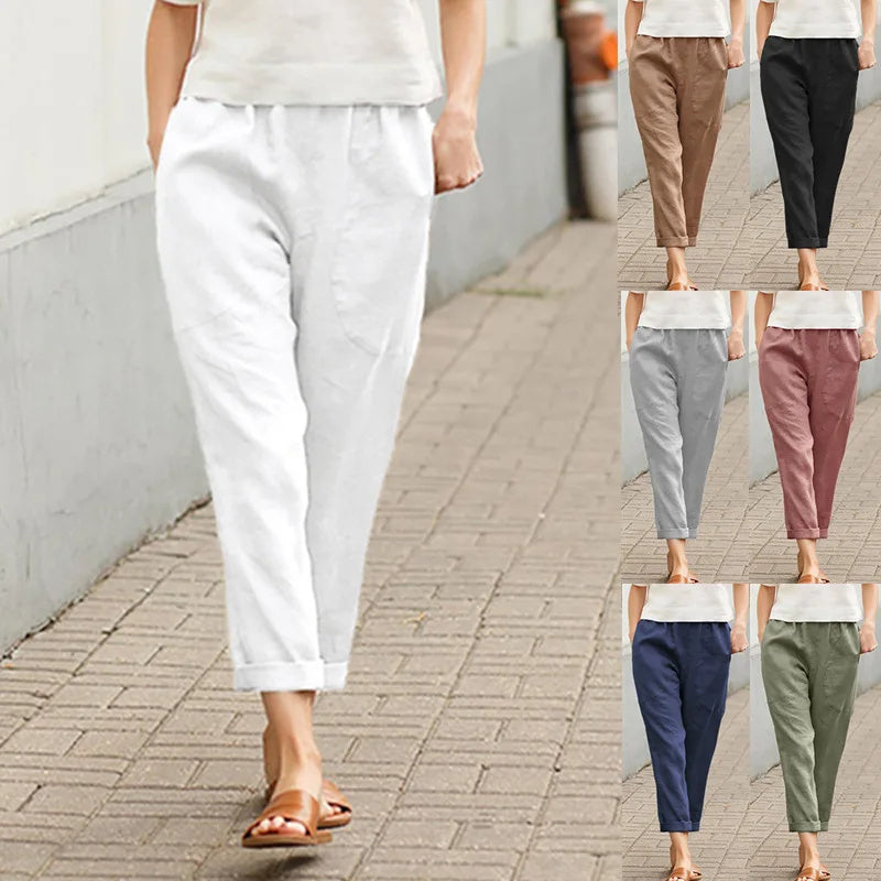 Emily-Viktoria | Weite Hose mit Taschen