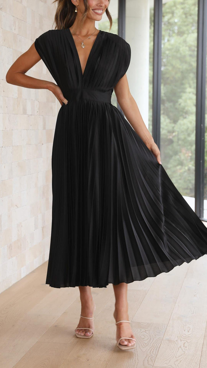 Sina | Kleid plissé elegant
