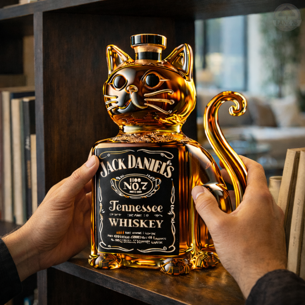 Whiskey-Karaffe - Katzen-Edition