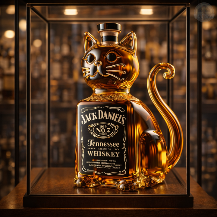 Whiskey-Karaffe - Katzen-Edition