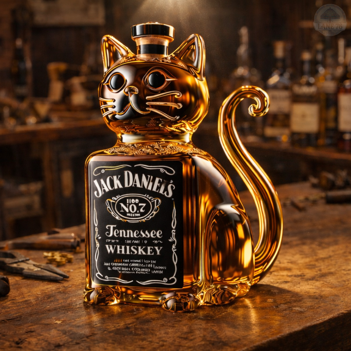 Whiskey-Karaffe - Katzen-Edition