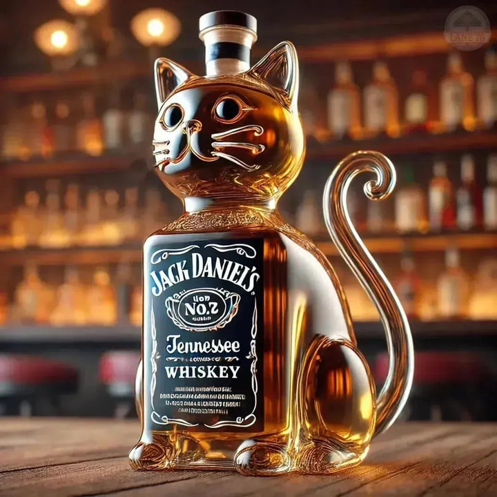 Whiskey-Karaffe - Katzen-Edition