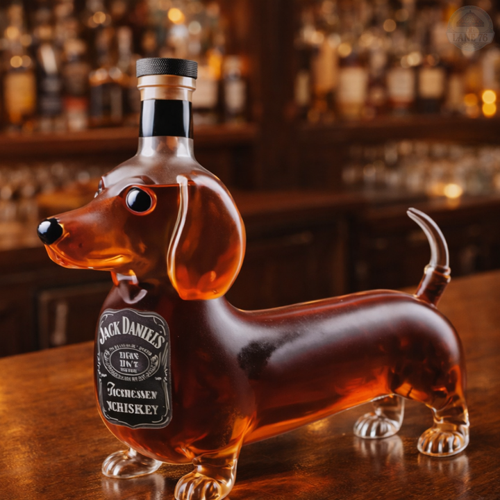Whisky-Karaffe - Dackel-Edition