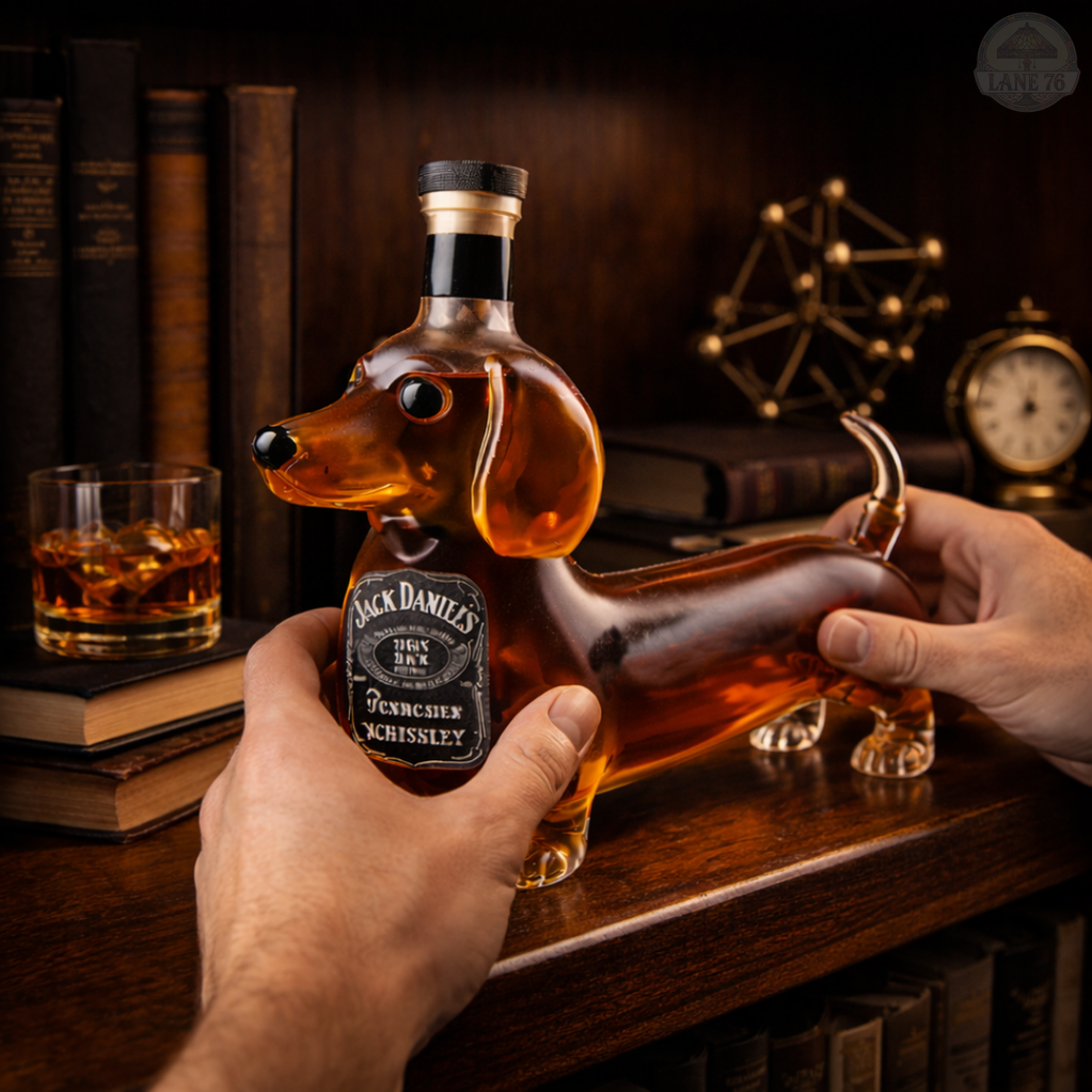 Whisky-Karaffe - Dackel-Edition