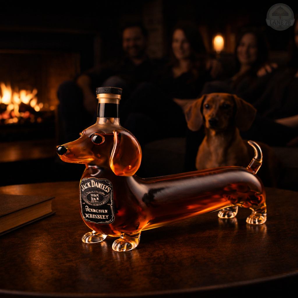 Whisky-Karaffe - Dackel-Edition