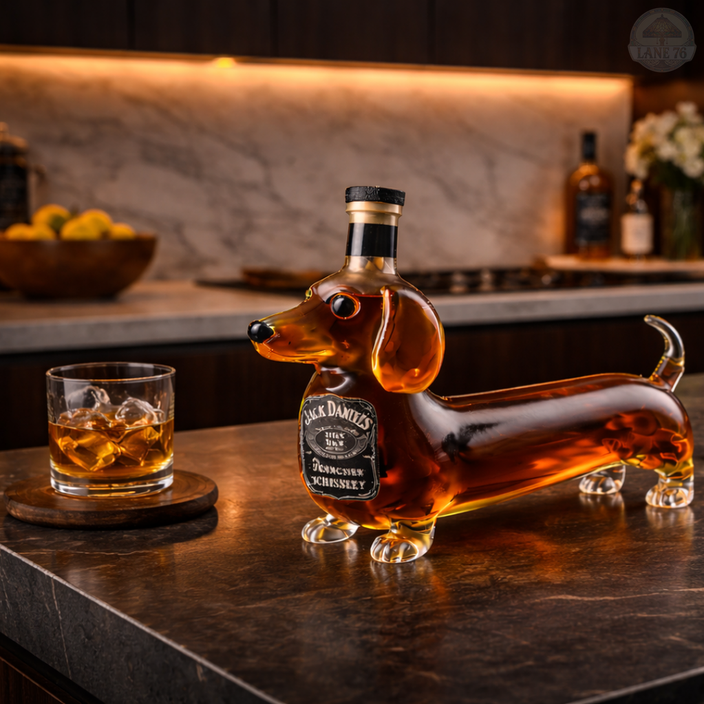 Whisky-Karaffe - Dackel-Edition