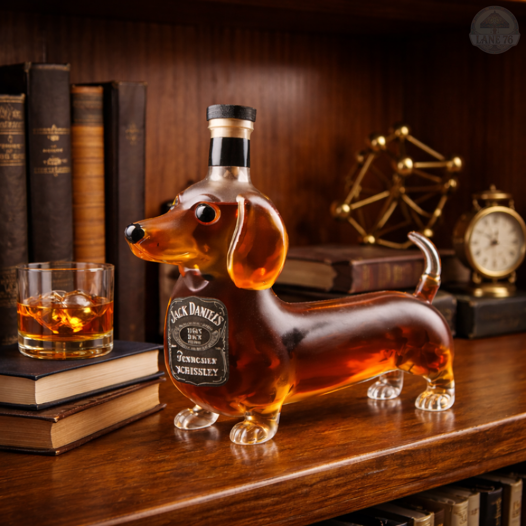 Whisky-Karaffe - Dackel-Edition