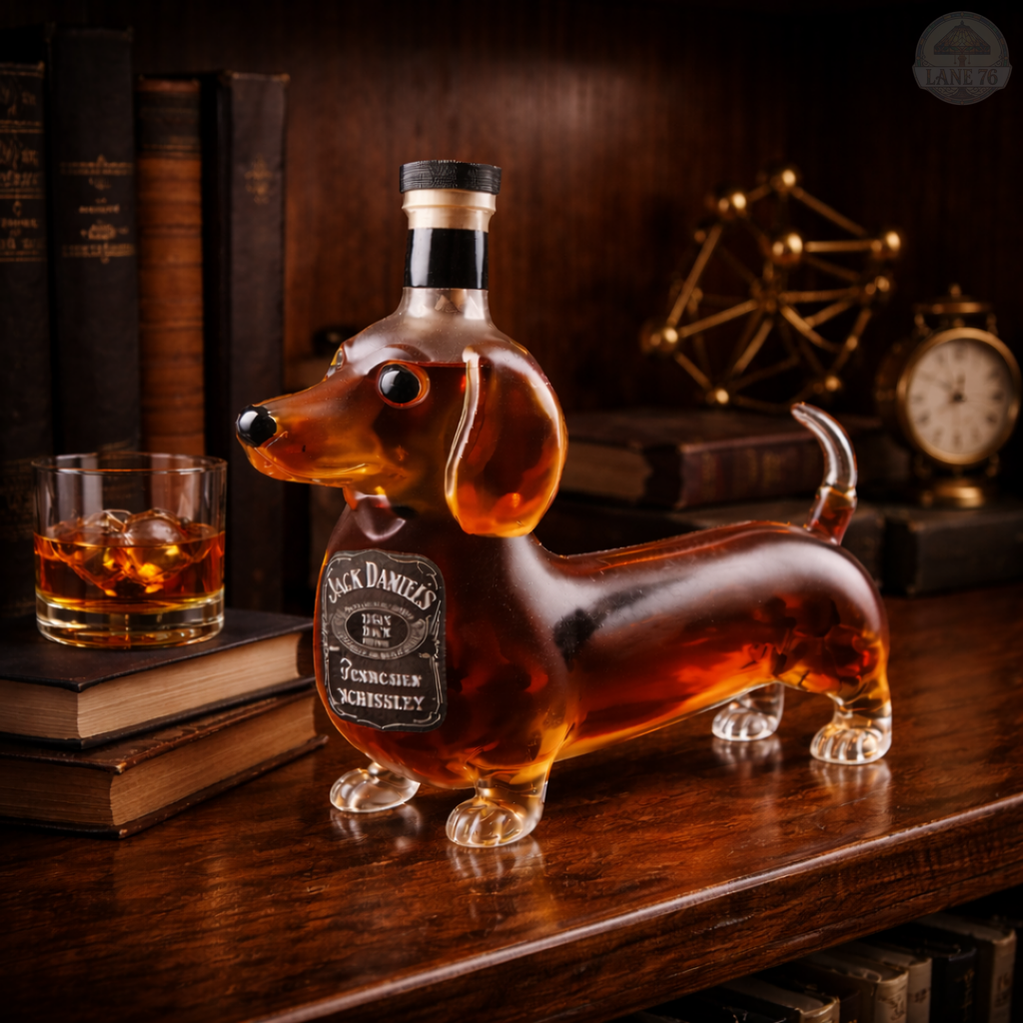 Whisky-Karaffe - Dackel-Edition